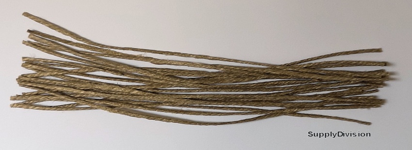 Jute cord cut lengths